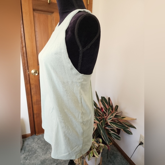 PINK tank top, light blue, medium - Picture 2 of 5